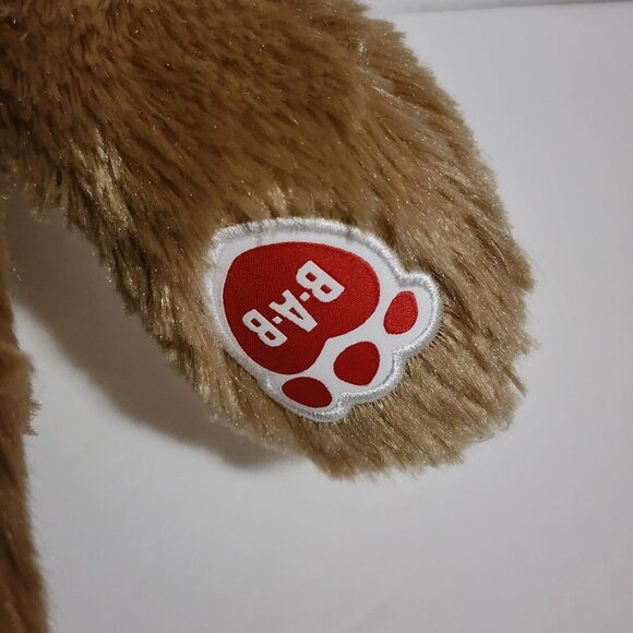 Build-a-Bear Solid Brown Teddy Bear Sewn Eyes Embroidered Plush Toy 2019 14" - Picture 5 of 6